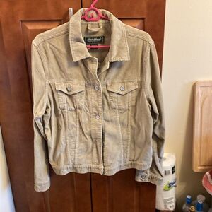 - Nice NWT women’s Eddie Bauer Corduroy jacket